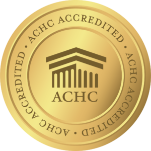 ACHC Accredited seal